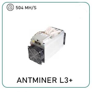 Buy Bitmain Antminer L3+ 504 Mh