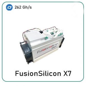 FusionSilicon X7-262GH X11-Miner for sale